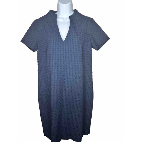 ANTONELLI FIRENZE  BLUE Shift  DRESS SZ 44 EUR/US M 8 US Italy - Picture 2 of 10